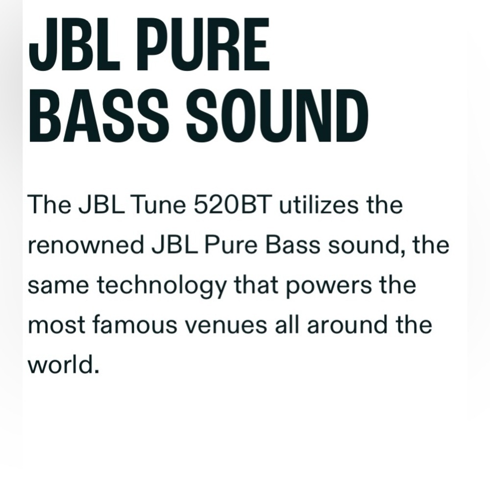 JBL Tune 520 BT Wireless Headphones - Picture 12 of 12